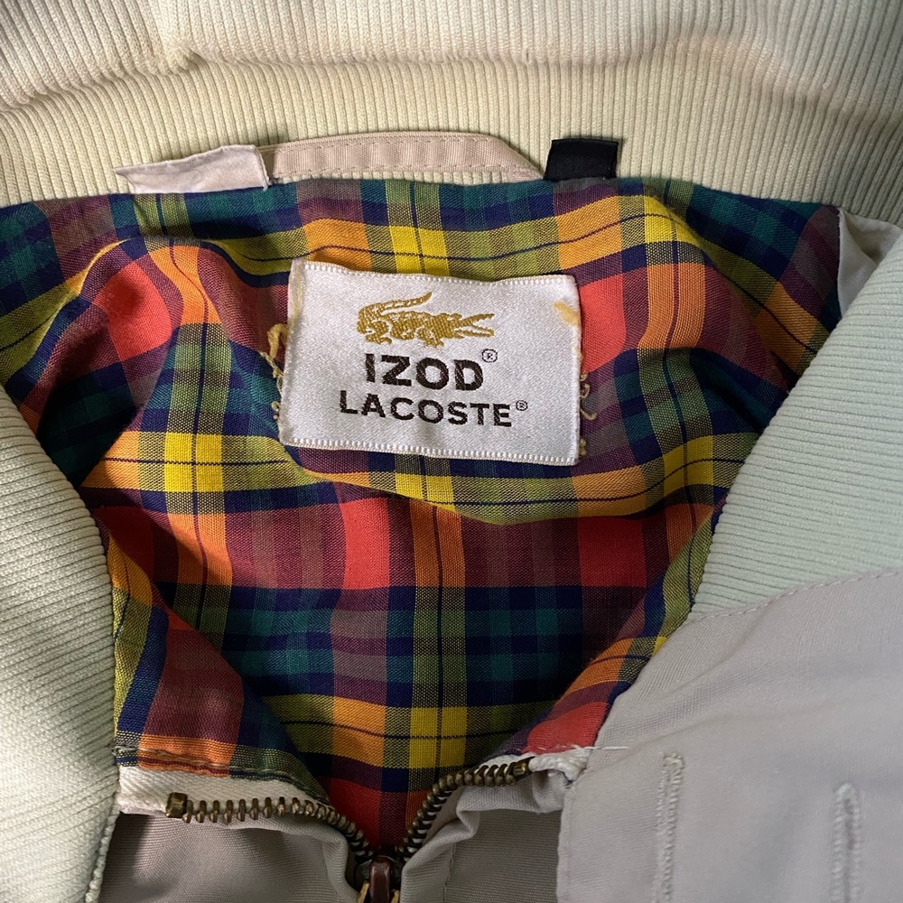 Vintage Lacoste Bomber Jacket - Picture 2 of 12